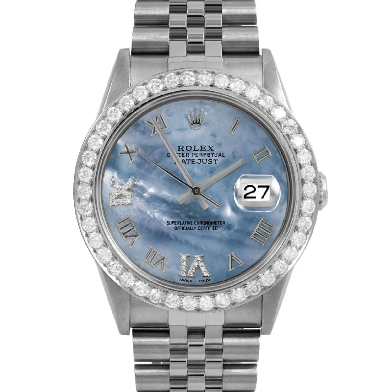 Rolex Datejust 36mm | 16234-BLMOP-RDR69-25CT-JBL