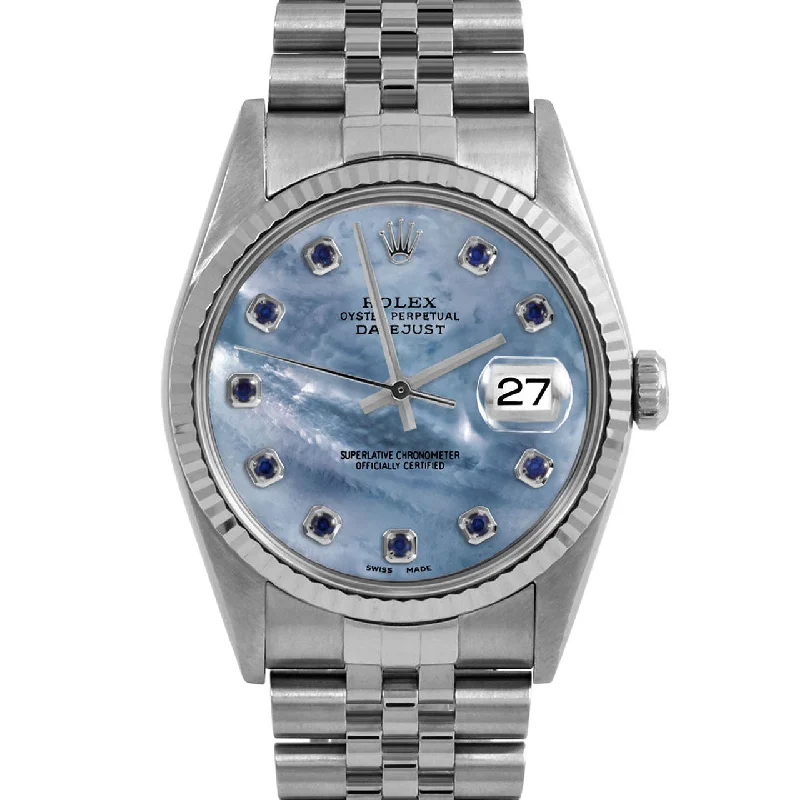 Rolex Datejust 36mm | 16234-BLMOP-SPH-AM-FLT-JBL