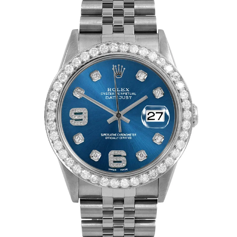 Rolex Datejust 36mm | 16234-BLU-8DA69-25CT-JBL