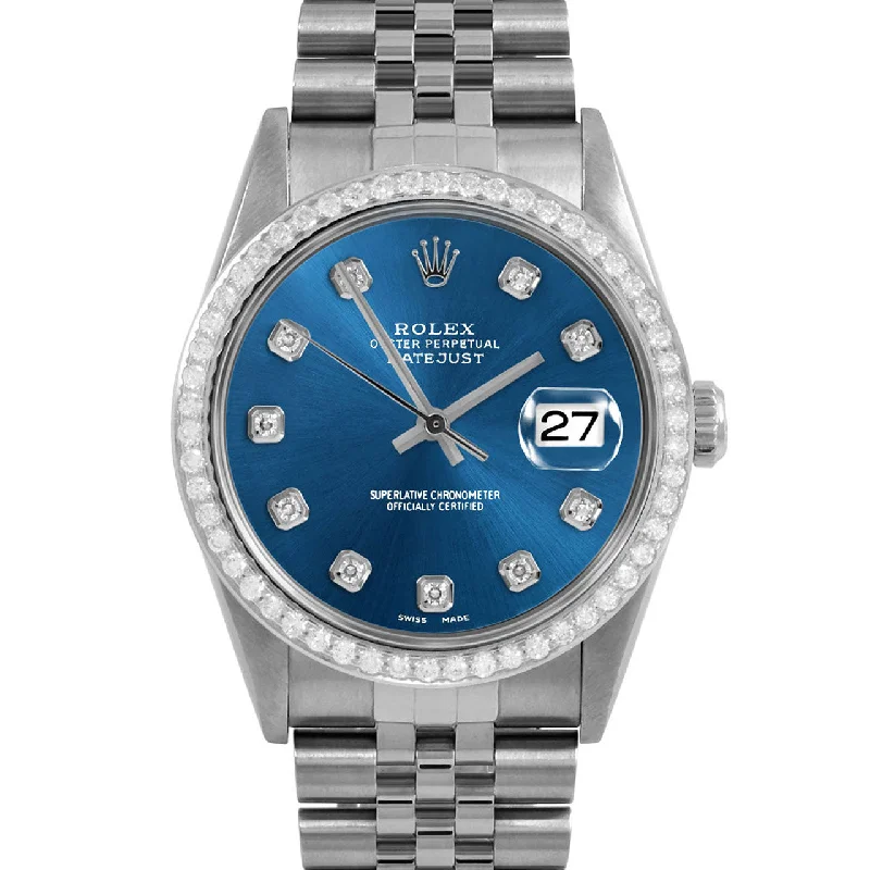 Rolex Datejust 36mm | 16234-BLU-DIA-AM-BDS-JBL