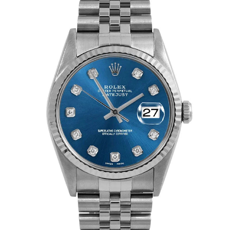 Rolex Datejust 36mm | 16234-BLU-DIA-AM-FLT-JBL