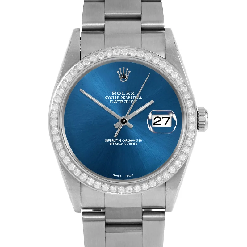 Rolex Datejust 36mm | 16234-BLU-NOHM-BDS-OYS