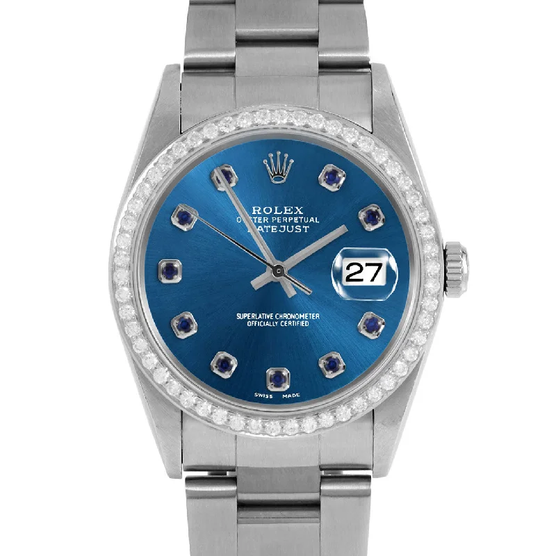 Rolex Datejust 36mm | 16234-BLU-SPH-AM-BDS-OYS