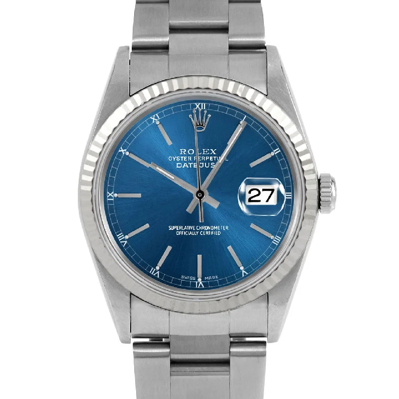 Rolex Datejust 36mm | 16234-BLU-STK-FLT-OYS