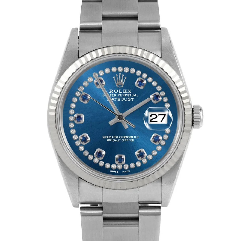 Rolex Datejust 36mm | 16234-BLU-STRS-FLT-OYS