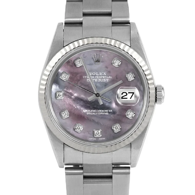 Rolex Datejust 36mm | 16234-BMOP-DIA-AM-FLT-OYS