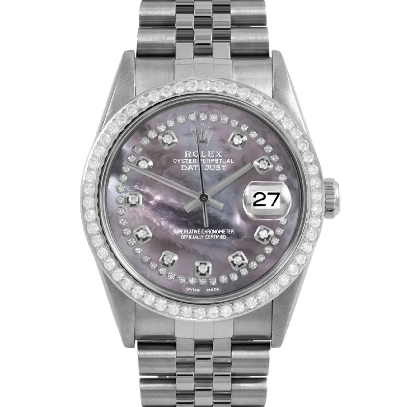 Rolex Datejust 36mm | 16234-BMOP-STRD-BDS-JBL