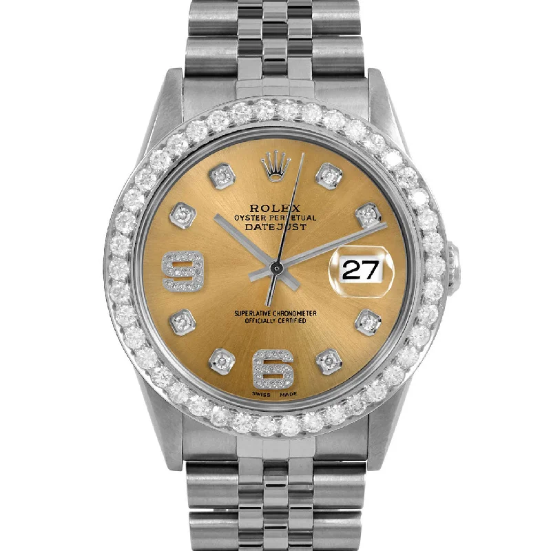 Rolex Datejust 36mm | 16234-CHM-8DA69-25CT-JBL