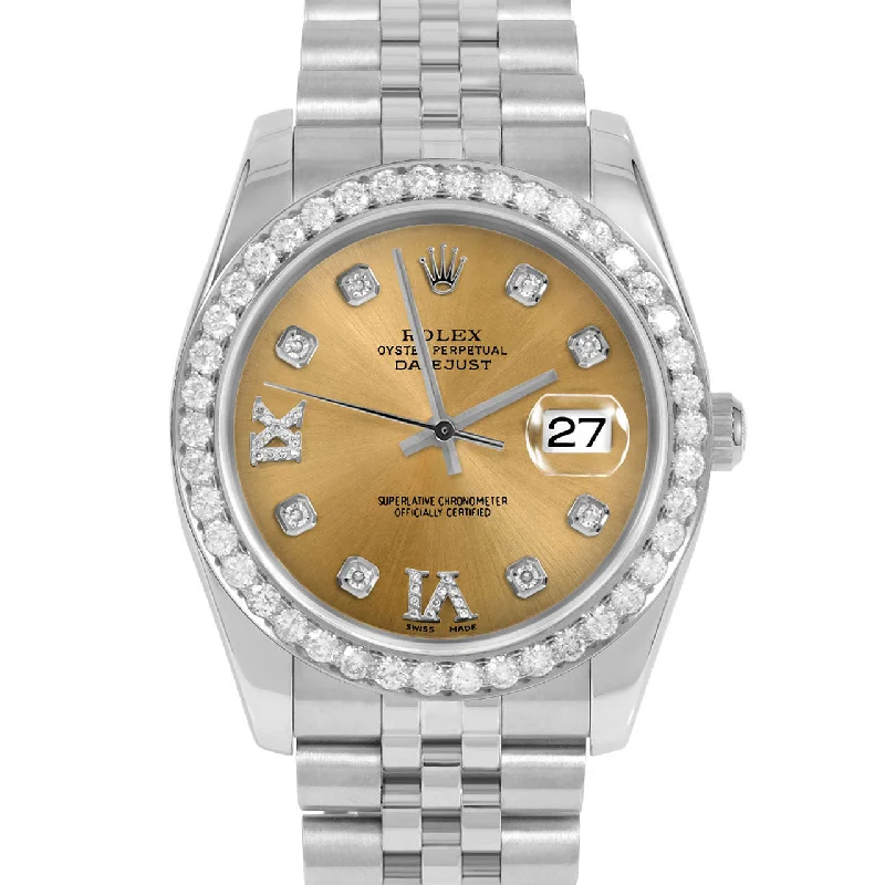 Rolex Datejust 36mm | 16234-CHM-8DR69-25CT-JBL