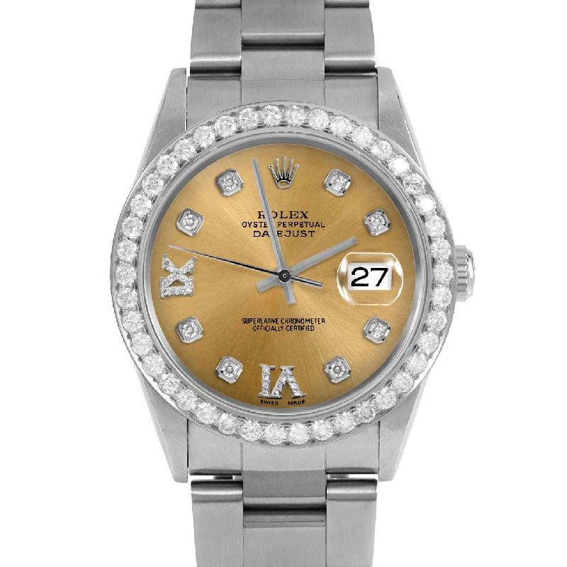 Rolex Datejust 36mm | 16234-CHM-8DR69-25CT-OYS