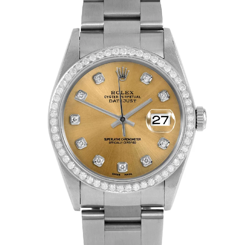 Rolex Datejust 36mm | 16234-CHM-DIA-AM-BDS-OYS