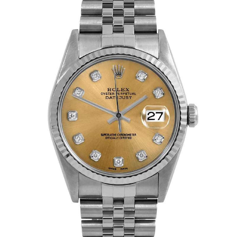 Rolex Datejust 36mm | 16234-CHM-DIA-AM-FLT-JBL