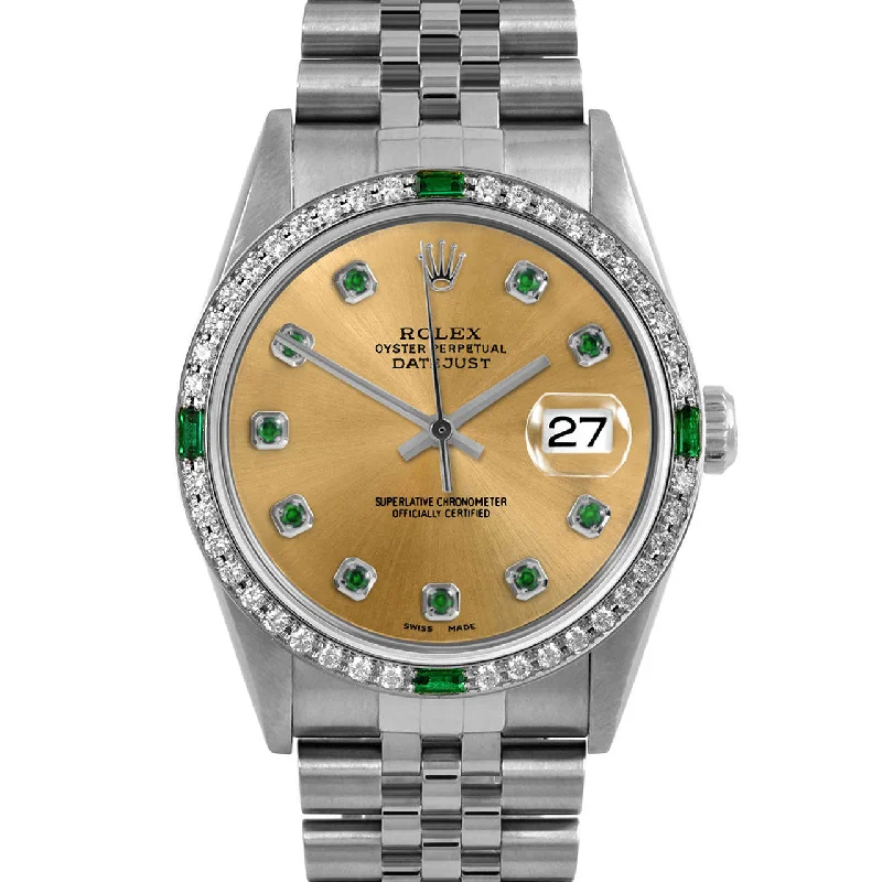 Rolex Datejust 36mm | 16234-CHM-EMD-AM-4EMD-JBL