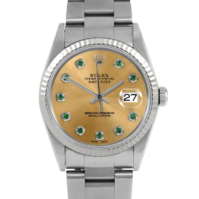 Rolex Datejust 36mm | 16234-CHM-EMD-AM-FLT-OYS