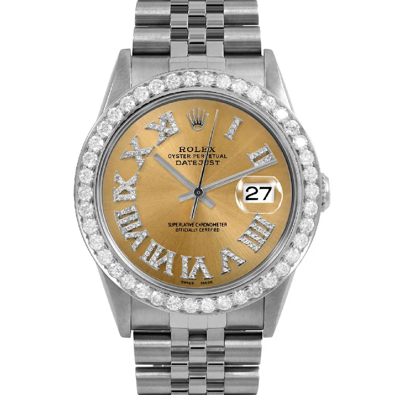 Rolex Datejust 36mm | 16234-CHM-FDR-25CT-JBL