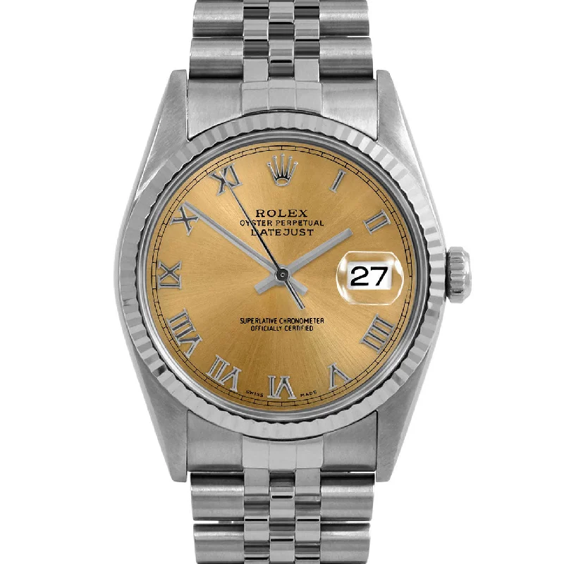 Rolex Datejust 36mm | 16234-CHM-ROM-FLT-JBL