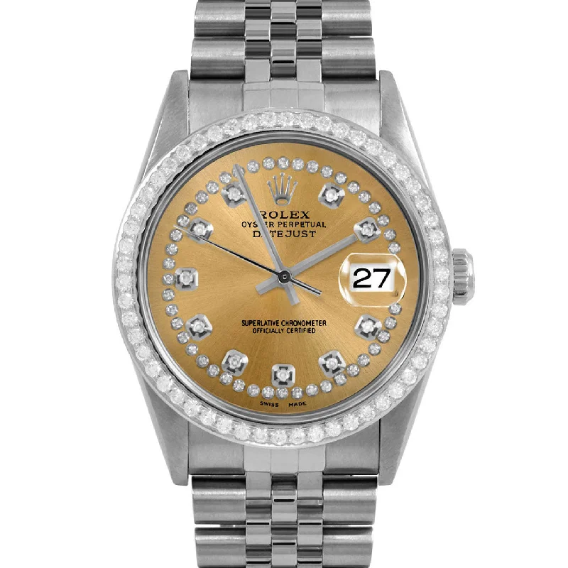 Rolex Datejust 36mm | 16234-CHM-STRD-BDS-JBL