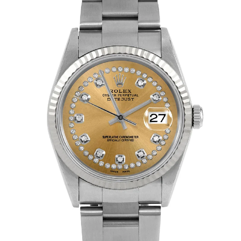 Rolex Datejust 36mm | 16234-CHM-STRD-FLT-OYS