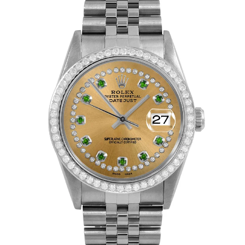 Rolex Datejust 36mm | 16234-CHM-STRE-BDS-JBL