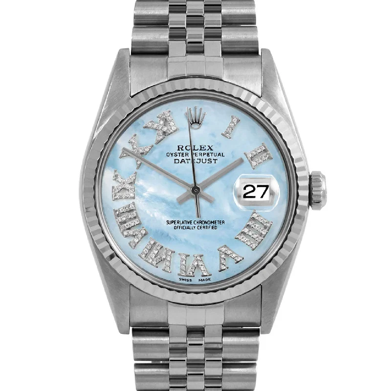 Rolex Datejust 36mm | 16234-LBMOP-FDR-FLT-JBL