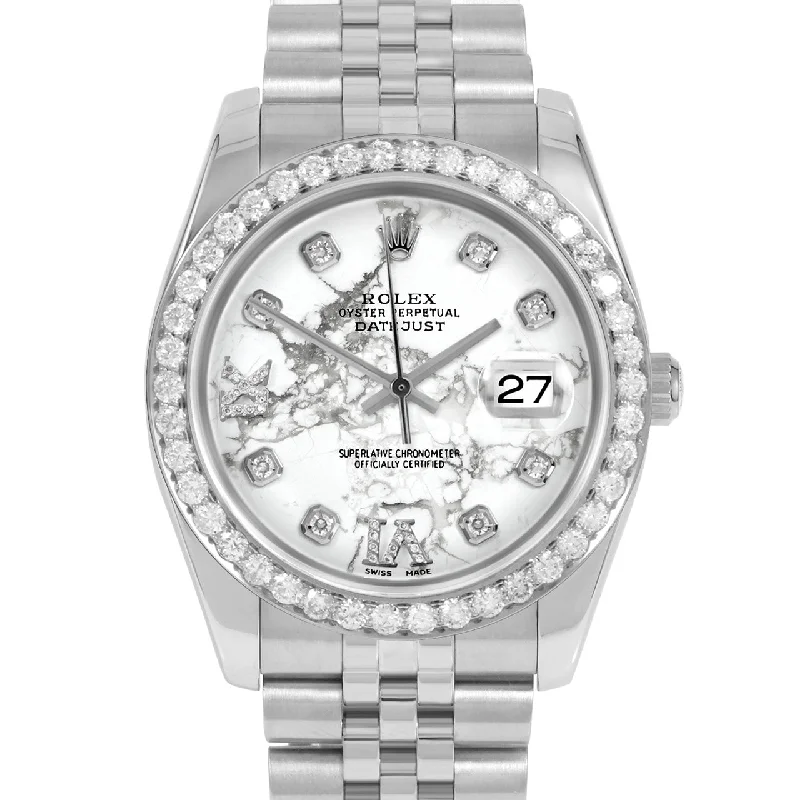 Rolex Datejust 36mm | 16234-MRB-8DR69-25CT-JBL