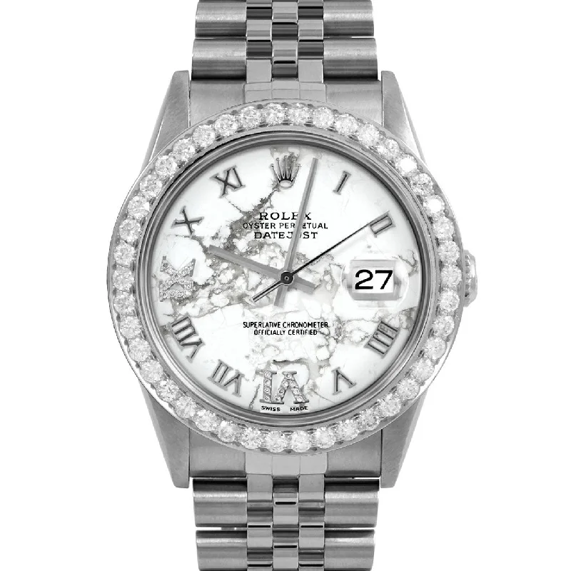 Rolex Datejust 36mm | 16234-MRB-RDR69-25CT-JBL