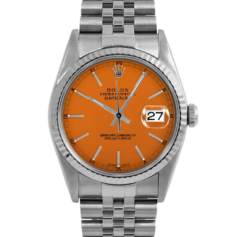 Rolex Datejust 36mm | 16234-ORN-STK-FLT-JBL