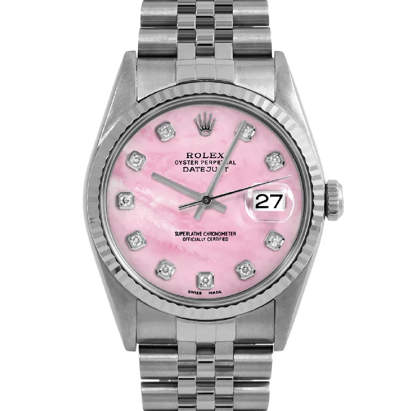 Rolex Datejust 36mm | 16234-PMOP-DIA-AM-FLT-JBL