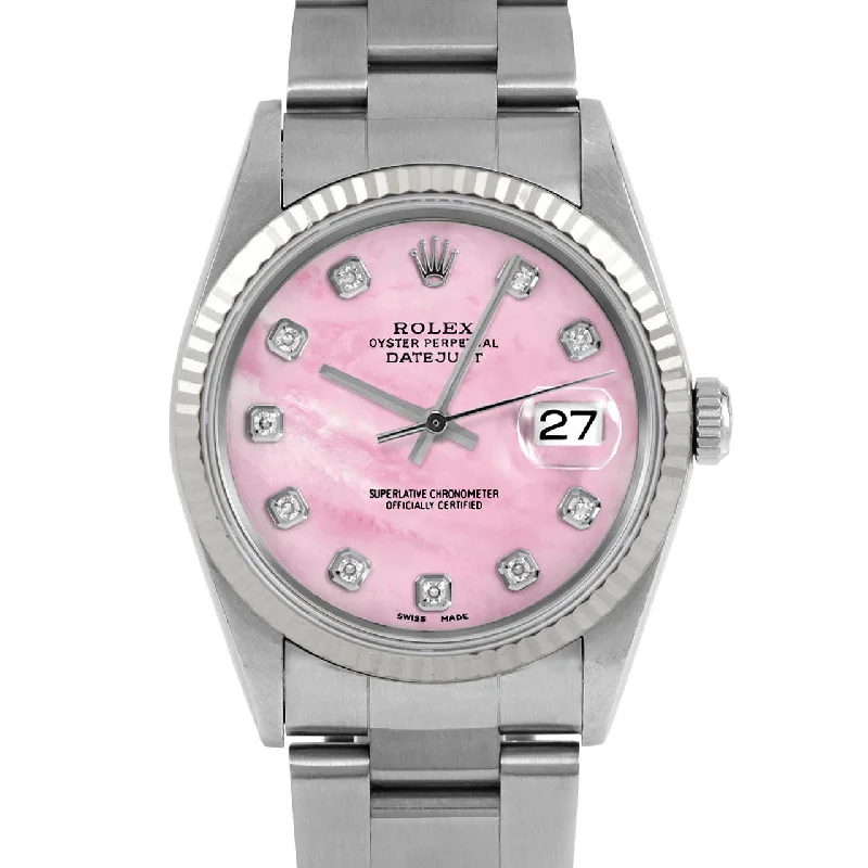 Rolex Datejust 36mm | 16234-PMOP-DIA-AM-FLT-OYS