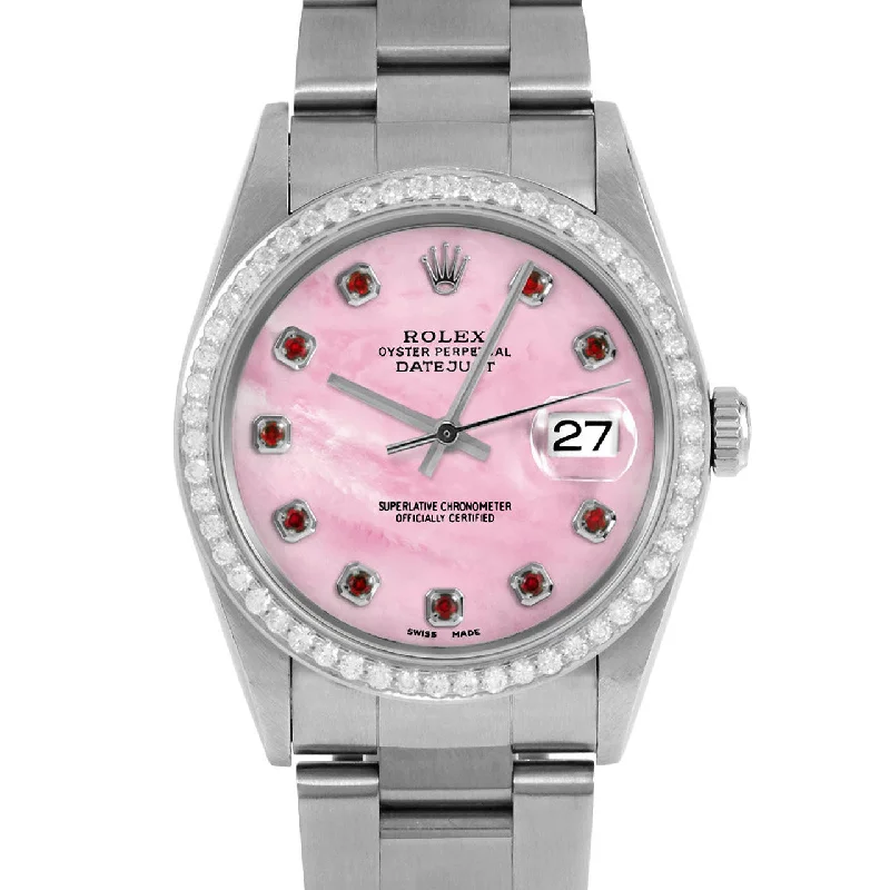 Rolex Datejust 36mm | 16234-PMOP-RBY-AM-BDS-OYS