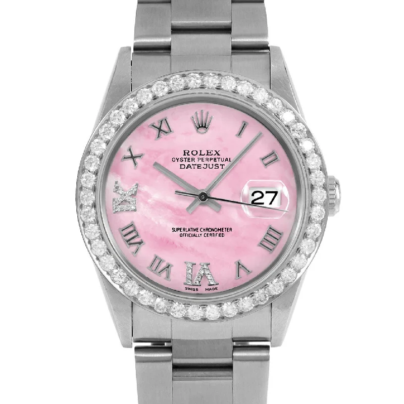 Rolex Datejust 36mm | 16234-PMOP-RDR69-25CT-OYS