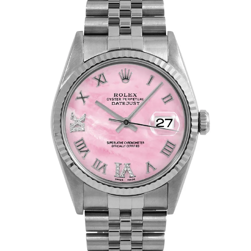 Rolex Datejust 36mm | 16234-PMOP-RDR69-FLT-JBL