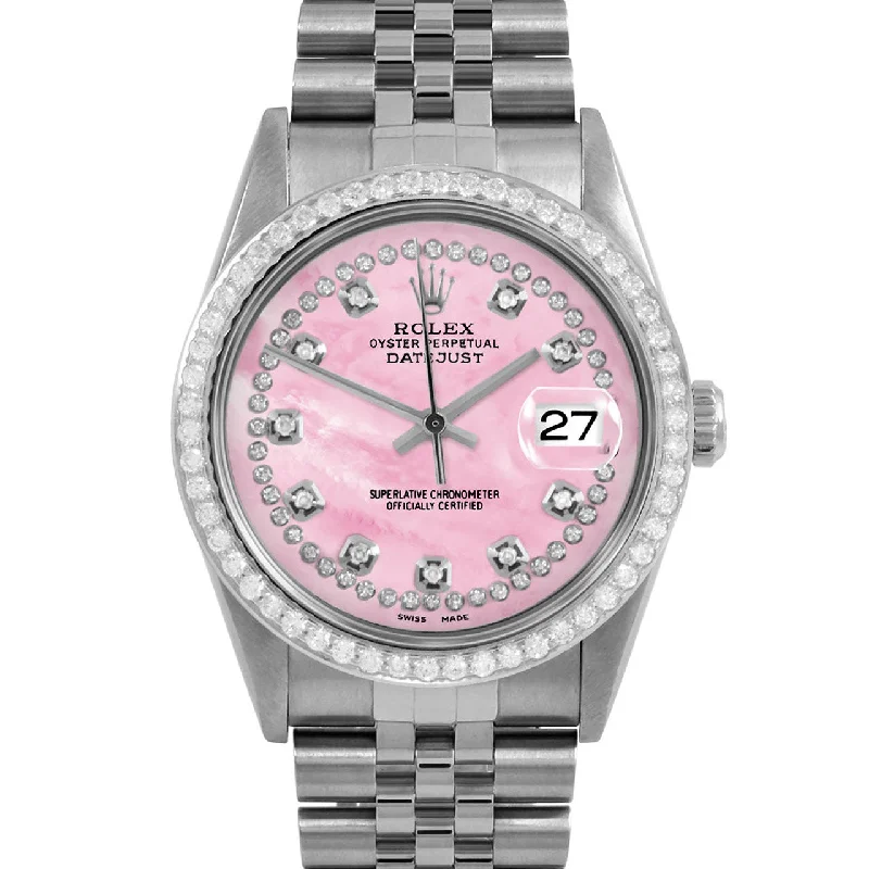 Rolex Datejust 36mm | 16234-PMOP-STRD-BDS-JBL