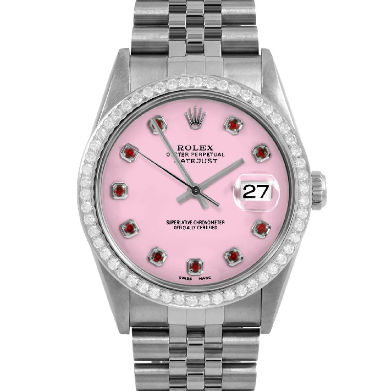 Rolex Datejust 36mm | 16234-PNK-RBY-AM-BDS-JBL