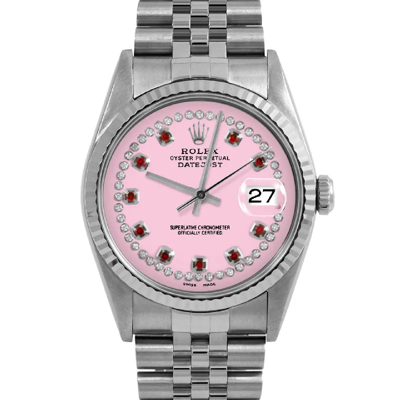 Rolex Datejust 36mm | 16234-PNK-STRR-FLT-JBL