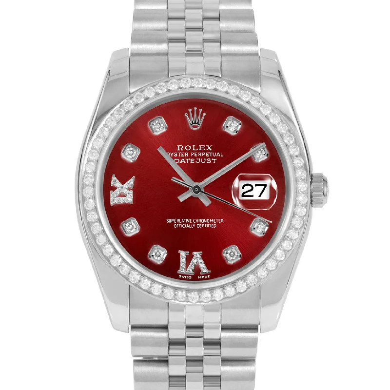 Rolex Datejust 36mm | 16234-RED-8DR69-BDS-JBL