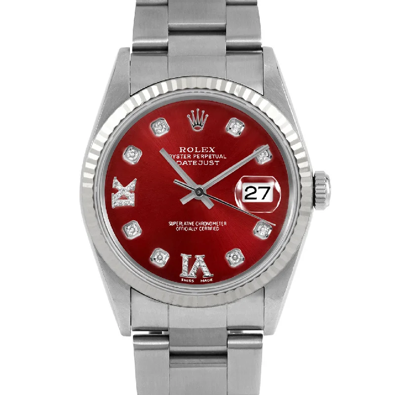 Rolex Datejust 36mm | 16234-RED-8DR69-FLT-OYS