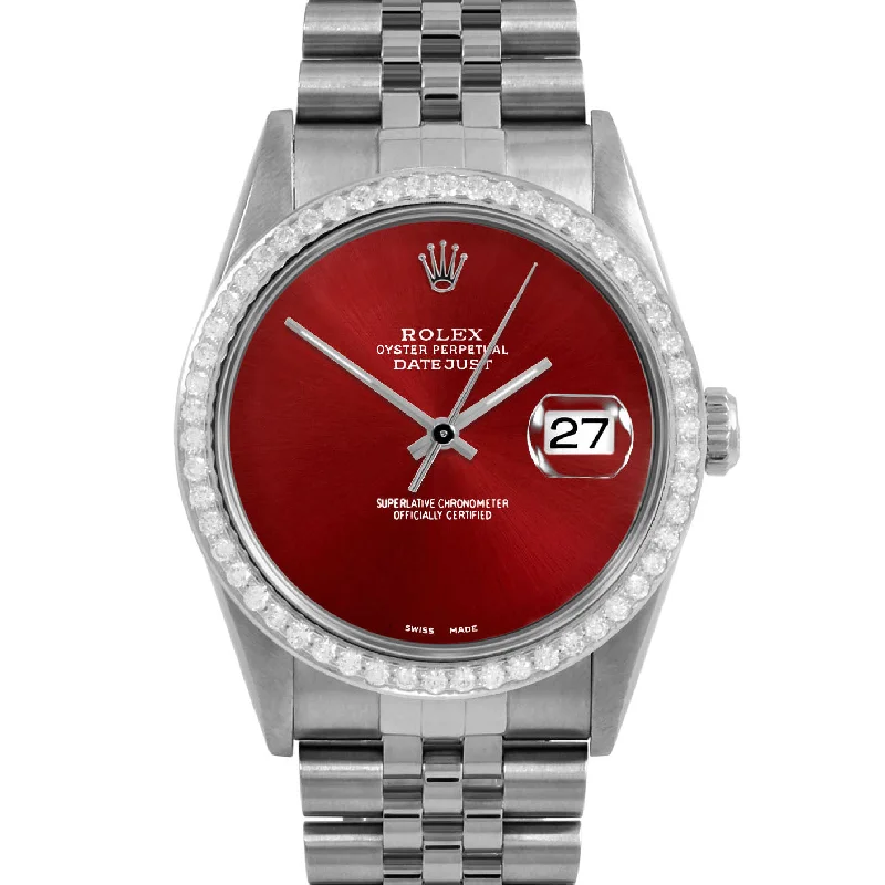 Rolex Datejust 36mm | 16234-RED-NOHM-BDS-JBL