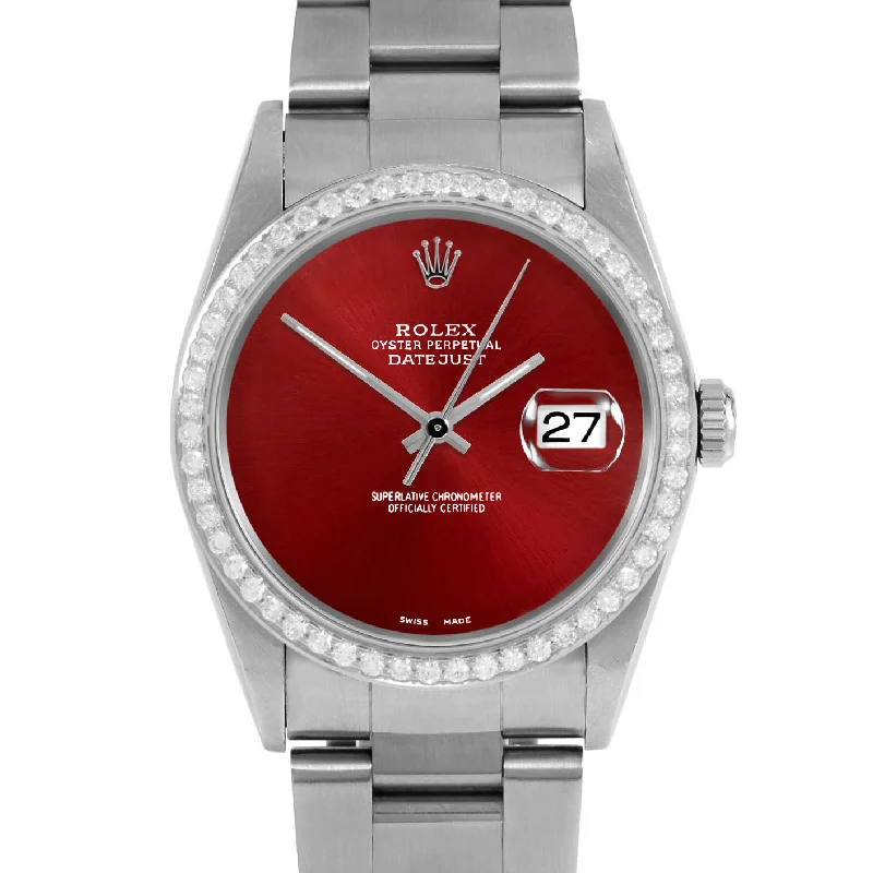 Rolex Datejust 36mm | 16234-RED-NOHM-BDS-OYS