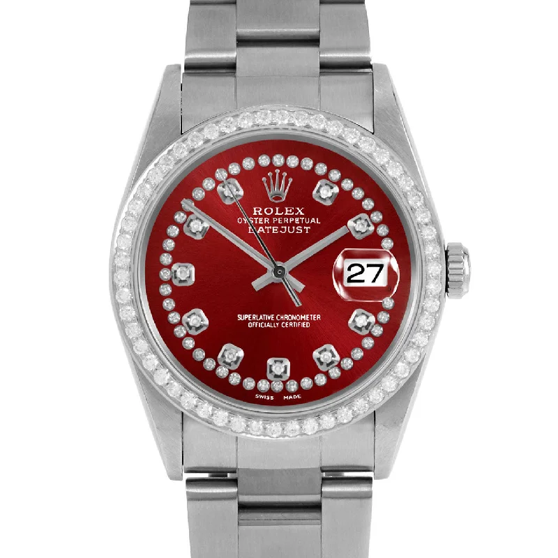 Rolex Datejust 36mm | 16234-RED-STRD-BDS-OYS