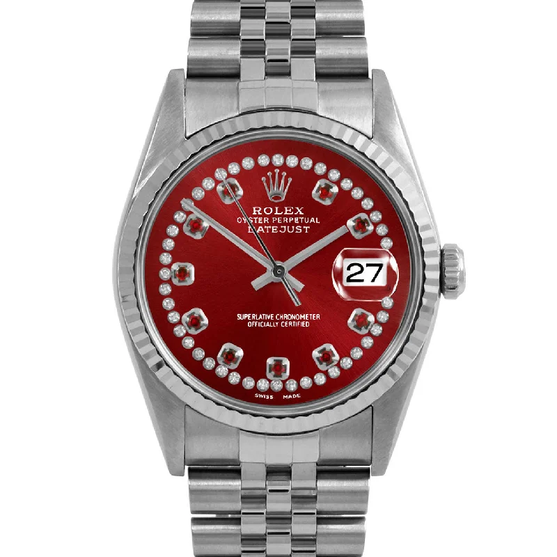 Rolex Datejust 36mm | 16234-RED-STRR-FLT-JBL