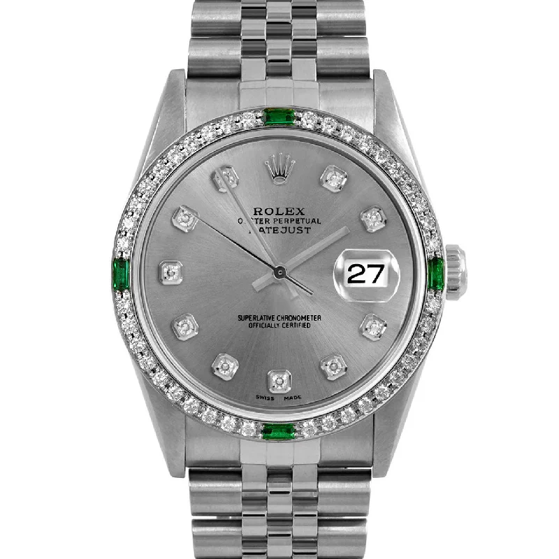 Rolex Datejust 36mm | 16234-SLT-DIA-AM-4EMD-JBL