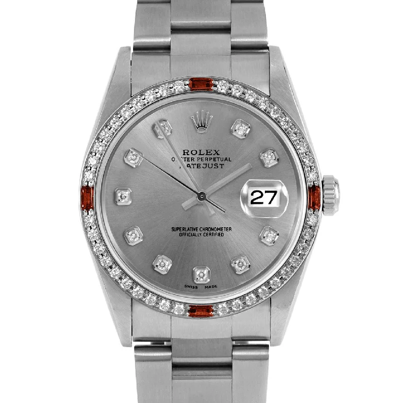 Rolex Datejust 36mm | 16234-SLT-DIA-AM-4RBY-OYS