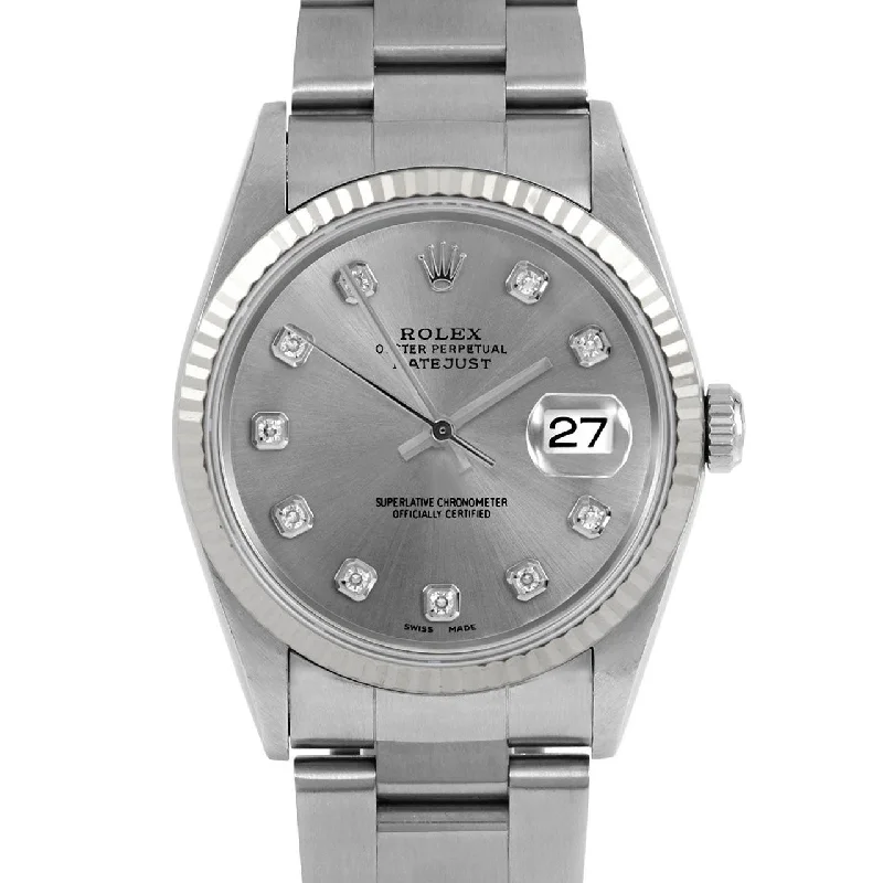 Rolex Datejust 36mm | 16234-SLT-DIA-AM-FLT-OYS