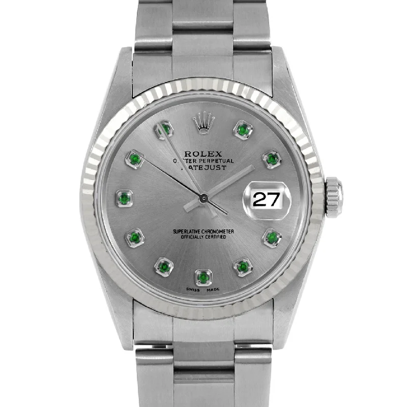 Rolex Datejust 36mm | 16234-SLT-EMD-AM-FLT-OYS