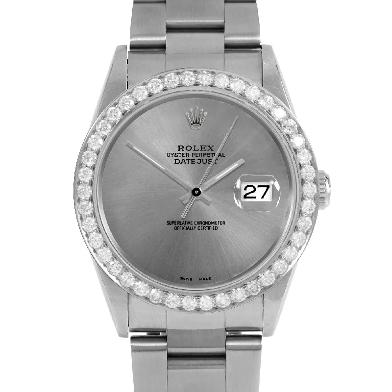 Rolex Datejust 36mm | 16234-SLT-NOHM-25CT-OYS