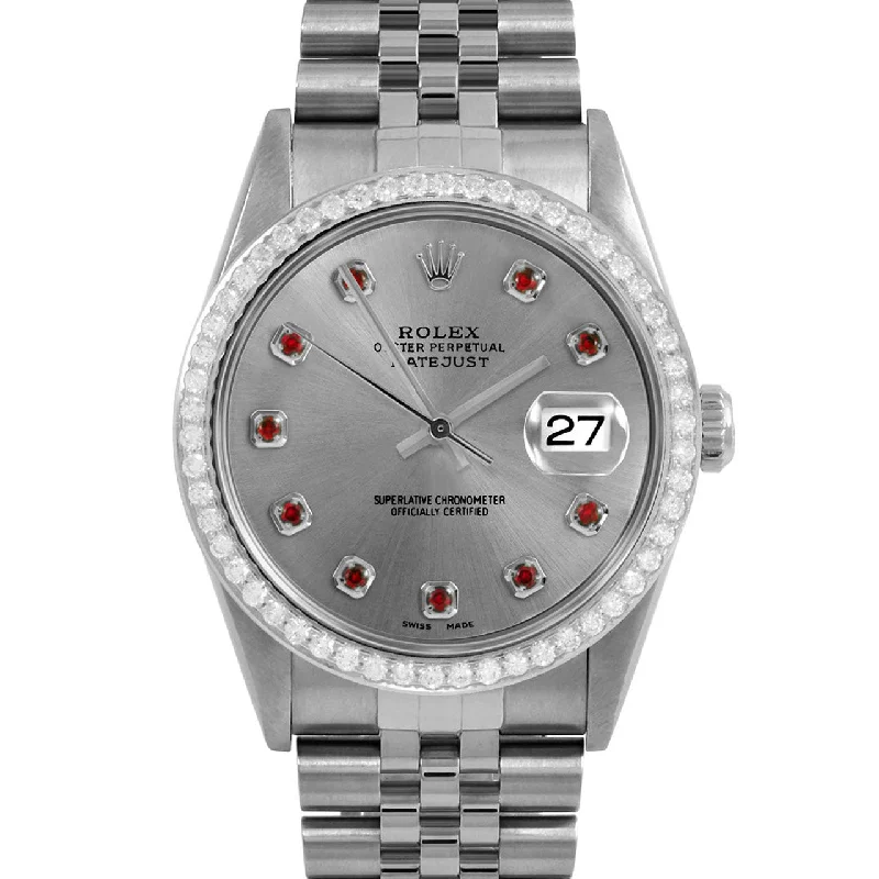 Rolex Datejust 36mm | 16234-SLT-RBY-AM-BDS-JBL