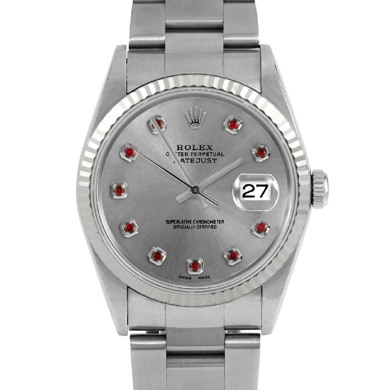 Rolex Datejust 36mm | 16234-SLT-RBY-AM-FLT-OYS