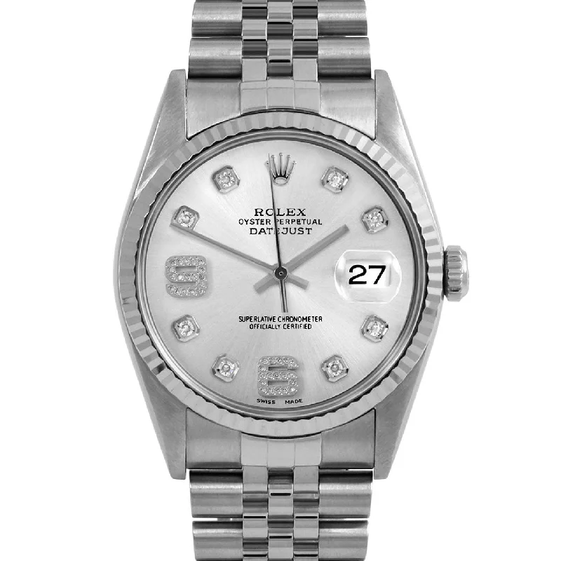 Rolex Datejust 36mm | 16234-SLV-8DA69-FLT-JBL