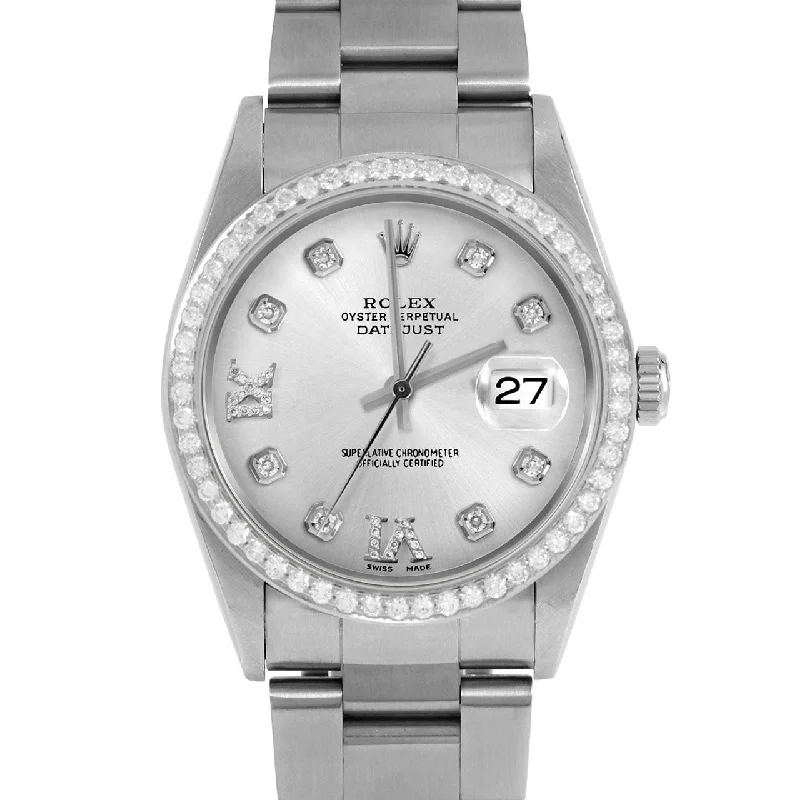 Rolex Datejust 36mm | 16234-SLV-8DR69-BDS-OYS